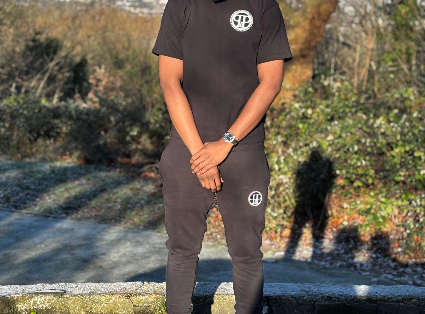PRVLGD Not Patient Print T-Shirt (Black)