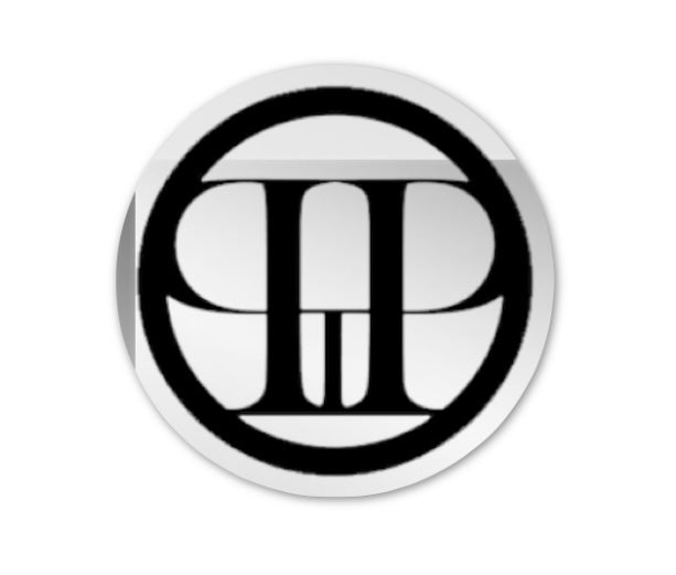 Privileged Through Poverty Logo Metallic Sticker